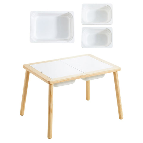 Land, Sand, Water Sensory Table w/ Bins - Right Play