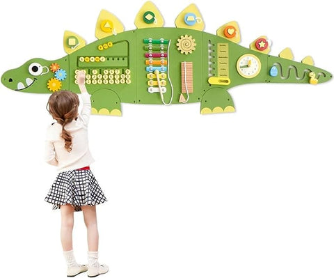 Dinosaur Activity Wall Busy Board Panels - Right Play