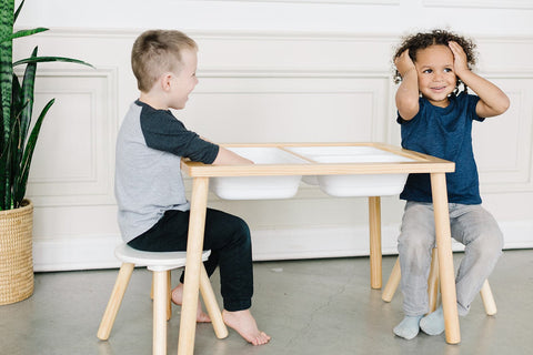 Table + Bins +Stools *2 + Sink Toy Bundle - Right Play