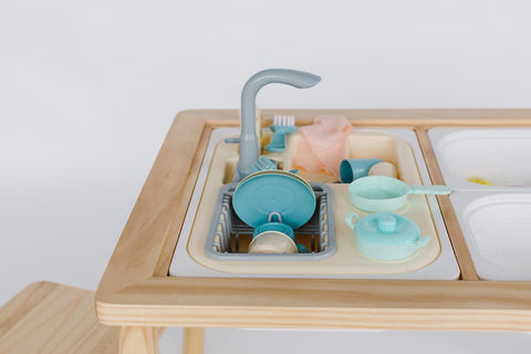 Table + Bins +Stools *2 + Sink Toy Bundle - Right Play