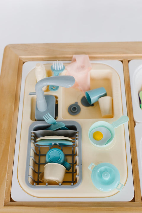 Table + Bins +Stools *2 + Sink Toy Bundle - Right Play