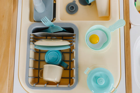 Table + Bins +Stools *2 + Sink Toy Bundle - Right Play