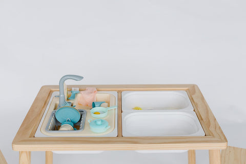 Table + Bins +Stools *2 + Sink Toy Bundle - Right Play