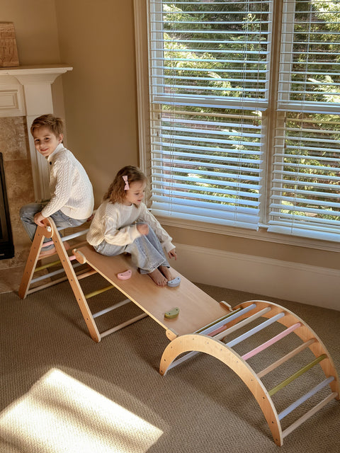 The Benefits of a Versatile Montessori Climbing Set