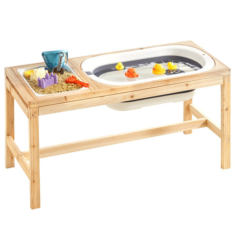 Wooden Outdoor Sensory Table