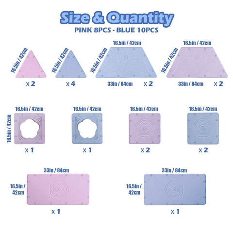 Magnetic Fort Building Panels