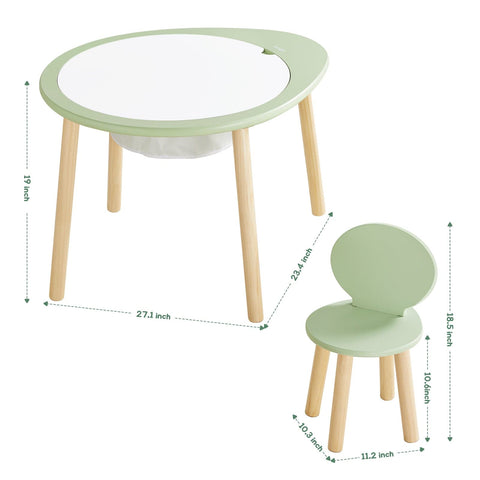 Avocado Chair and Table Set