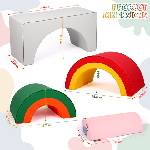 Rainbow Arch Climibing Set