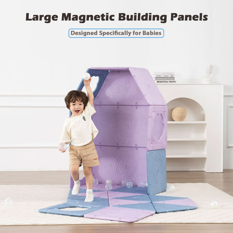 Magnetic Fort Building Panels