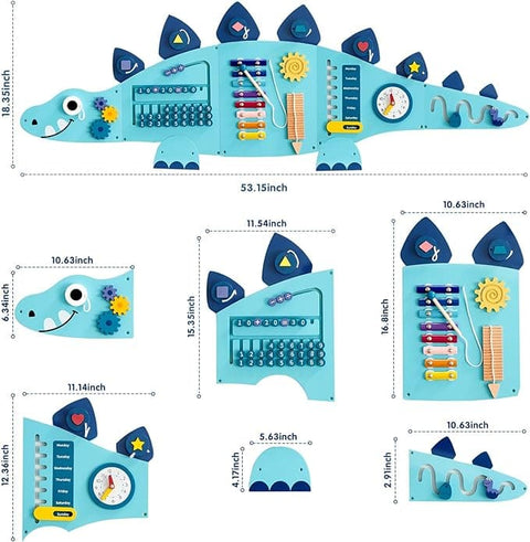 Dinosaur Activity Wall Busy Board Panels