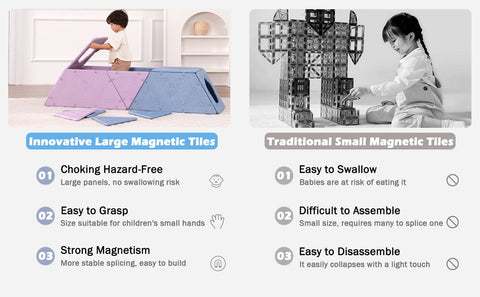 Magnetic Fort Building Panels