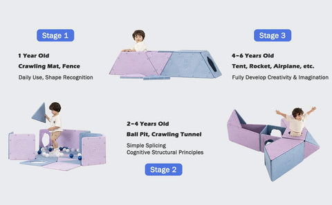Magnetic Fort Building Panels