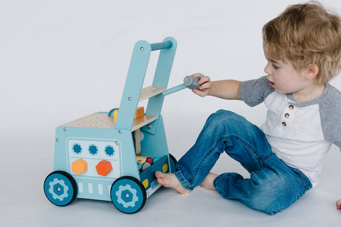 Wooden Baby Engineer Walker