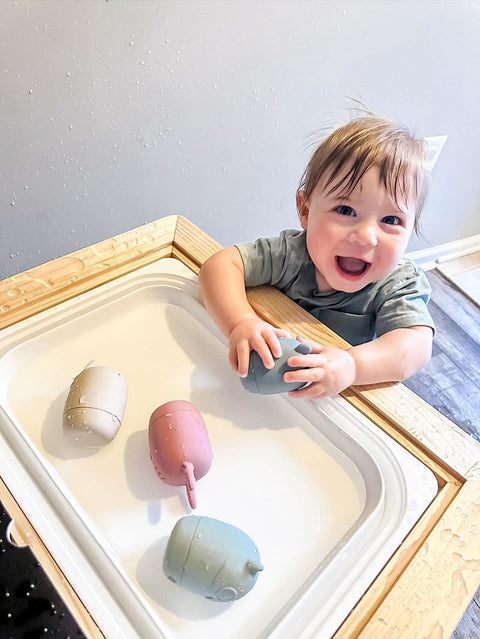 Sensory Table and Chair Set w/ Bins - Right Play